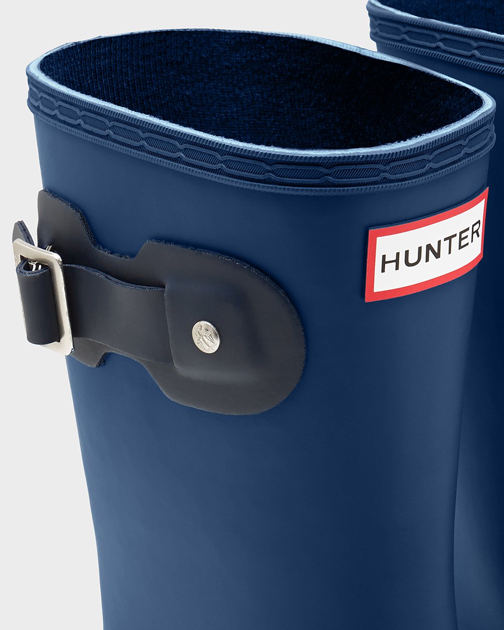 Hunter Mujer Original Tour Foldable - Botas de Lluvia Azul Marino - 187-ZIQNXS